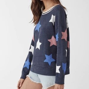 SPLENDID liberty active star sweatshirt M